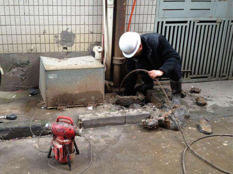 和县疏通下水道-洗菜池疏通